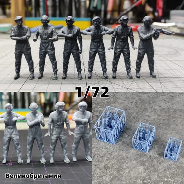 Cor 1/72 сборная модель солдат