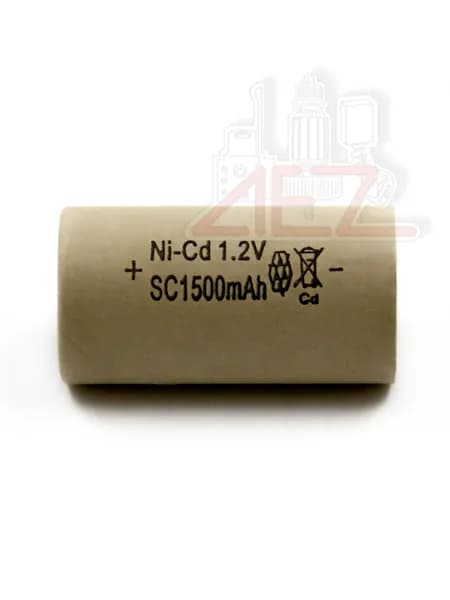 Элемент питания Ni-Cd 1,2В, 1,5Ач, L-42мм, d-22мм для ремонта АКБ