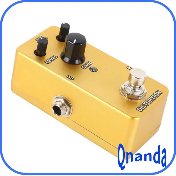 Педаль эффектов бас-гитары Золотое искажение