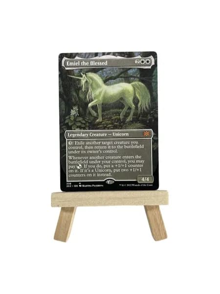 Волшебство в твоих руках: Уникальная карта Magic: The Gathering (MTG) Прокси-карта с Прозрачная защитная пленка защитит вашу колоду в качестве подарка.
