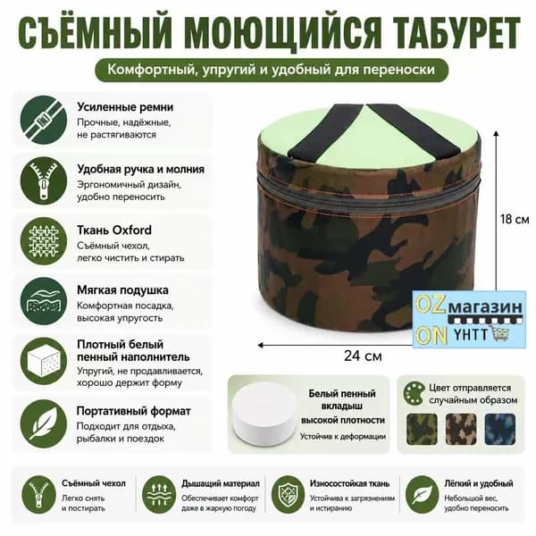 Садовый стул, Пенополиуретанх18х18 см, 1 шт