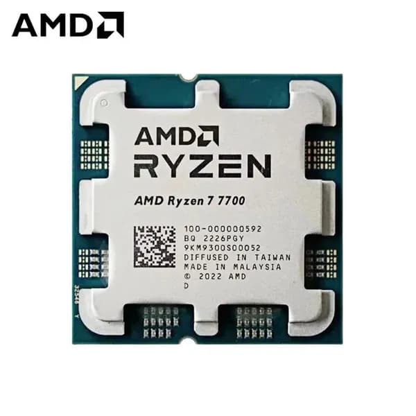 Процессор AMD Ryzen 7-7700 Raphael, 8C/16T, 3800MHz TDP-65 Вт AM5 tray (OEM) (100-000000592)