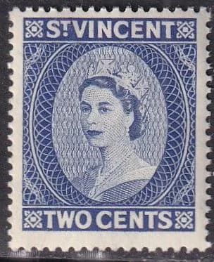 Сент Винсент 1955 2с
