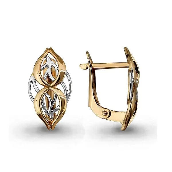 Серьги из золота 375 пробы