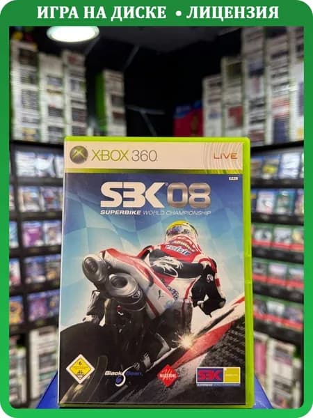 Игра SBK 08 Superbike World Championship (Xbox 360) (Box)