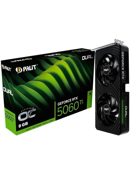 Видеокарта RTX 5060 TI 8GB DUAL OC (NE7506TT19P1-GB2062D)