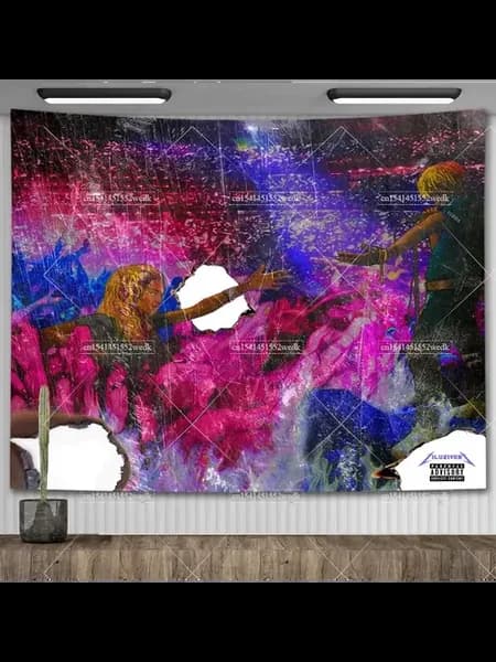 Гобелен Lil Uzi Vert Pink Tape, Цвет AGT8818