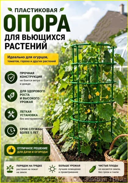 Подставка для цветов,17 см х 102 см