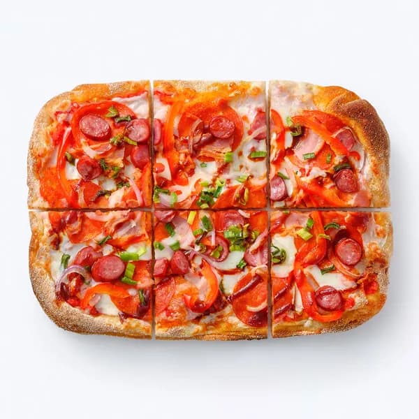 Горячая пицца Римская Баварская мясная 420 г, Hot&fresh
