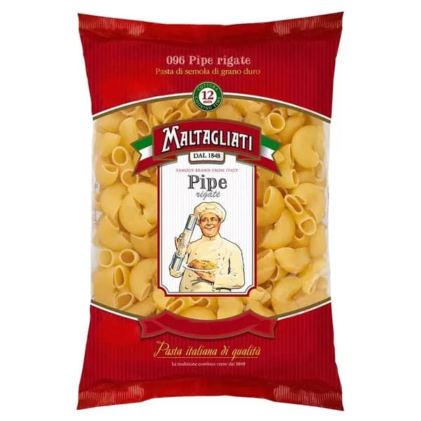 Maltagliati Макаронные изделия №096, рожок крупный , 450 г