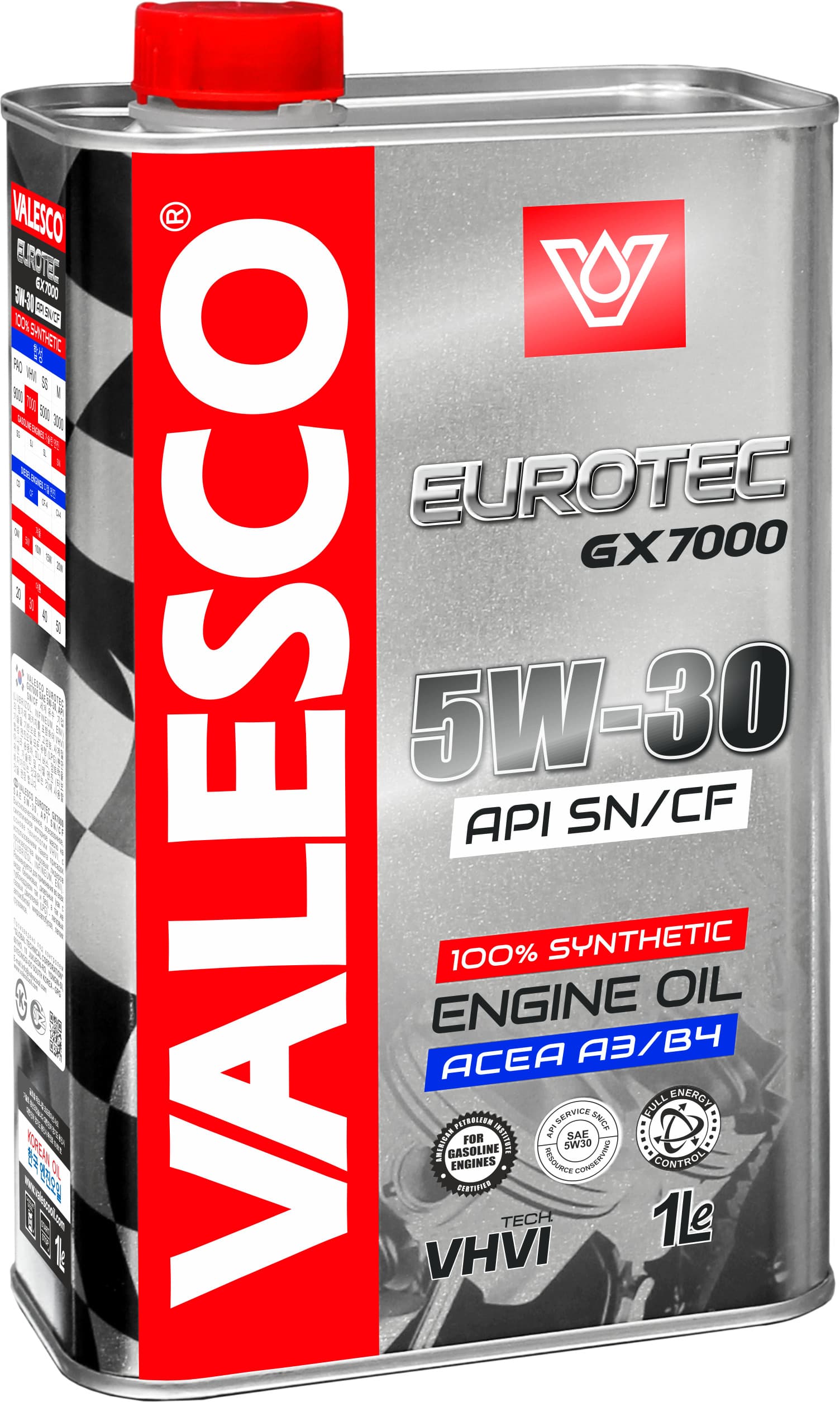 VALESCO 5W-30 Масло моторное, Синтетическое, 1 л