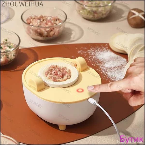 Многофункциональный бестселлер для кухни: электрическая машина с формами для экструзии лапши и пельменей, оснащенная пылезащитной крышкой, предназначена для домашнего хозяйства и ресторана