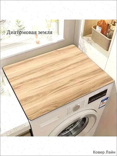 Коврик для ванной текстура дерева 40x60 см