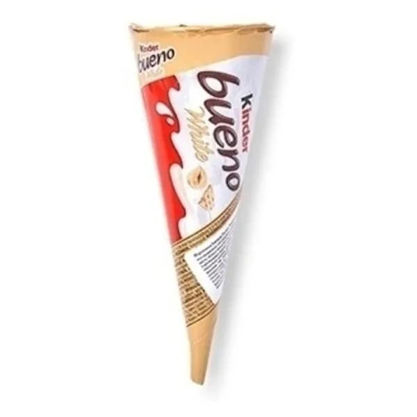 Мороженое пломбир Ferrero Kinder Bueno White ореховое БЗМЖ 62 г