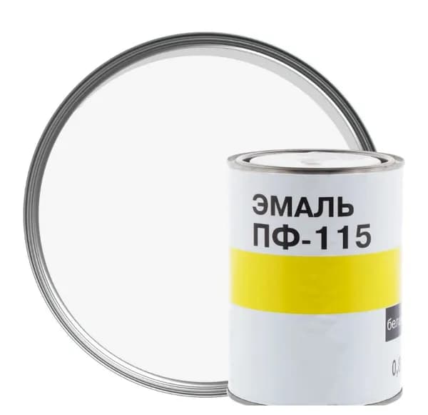 Эмаль ПФ-115 цвет белый 0.7 л