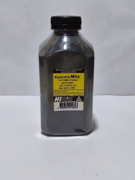 Тонер Kyocera Mita FS-1320D/1320DN/1370DN (Hi-Black) TK-170, 240 г, банка