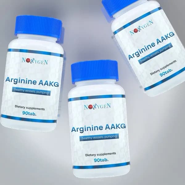 Аминокислоты аргинин Noxygen AAKG 1000 mg / 90 таблеток