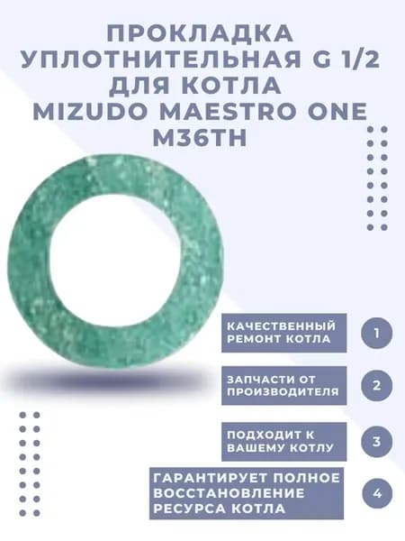 Прокладка G1 2 для котла MAESTRO ONE M36TH