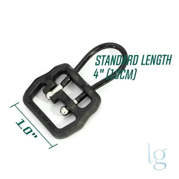 SPECPRECISION BFG ULoop Универсальная тактическая стропа с проволочной петлей - ширина 1 дюйм, стандартная длина, черный цвет