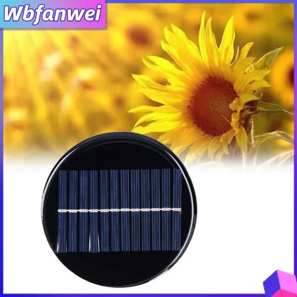 Солнечная панель 0.8W, портативная, для DIY проектов и зарядки