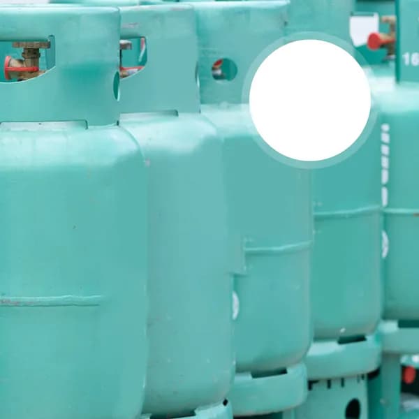 Жёлтый пластиковый газовый переходник с гибким носиком для домашнего использования