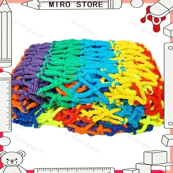 Нейлоновая защитная сетка Радуга, для уличных игровых площадок, 1m2 м, 1 шт.