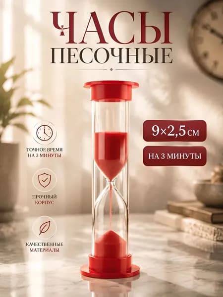 Песочные часы, 1 шт