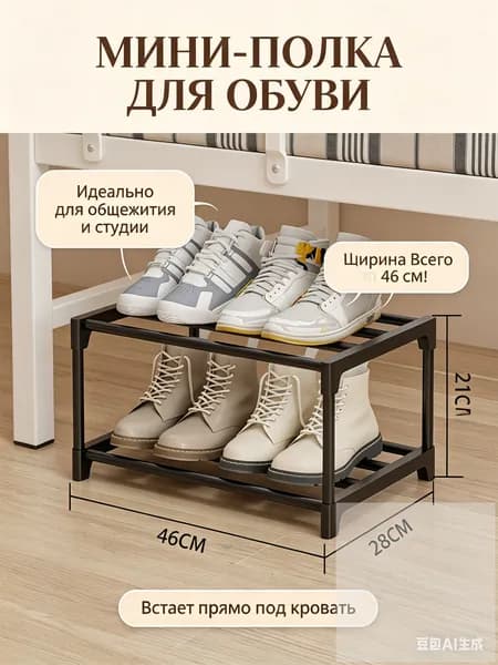 Обувница, Сталь, 46х28х21 см