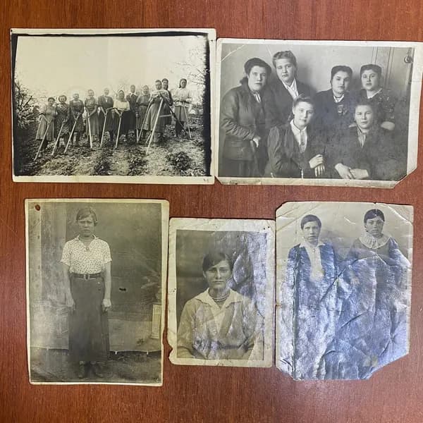 Бумага - Набор фотографий СССР 5шт Казань Сочи
