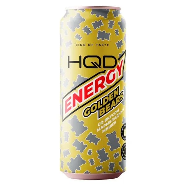 HQD Energy Энергетический напиток 450 мл - со вкусом мармеладных мишек