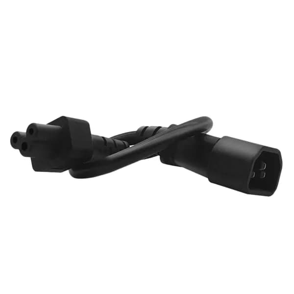 Кабель-адаптер IEC 320 C14 Male Plug to C5 Female, 3-контактный, Micky, кабель преобразователя мощности PDU UPS (0.)