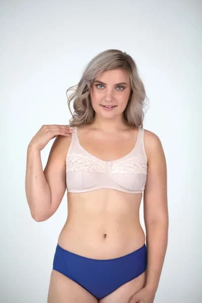 Бюстгальтер ортопедический после мастэктомии 0415 Valeria бежевый 90D