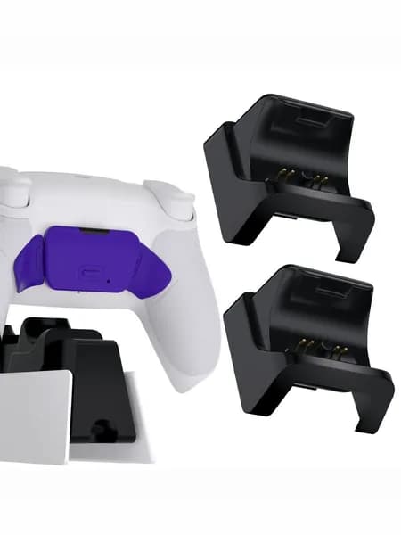 Чёрная подставка-удлинитель RiseDock Kit для зарядной док-станции контроллера PS5