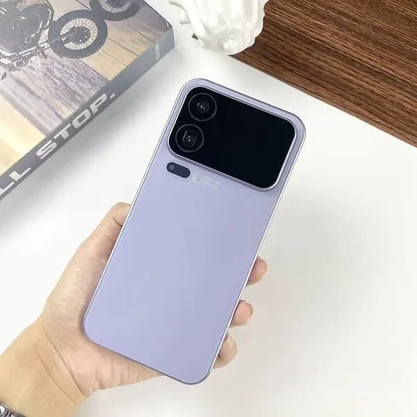 Модель телефона для Xiaomi 17Promax (Фиолетовый), с возможностью подсветки экрана, для демонстрации и съемки