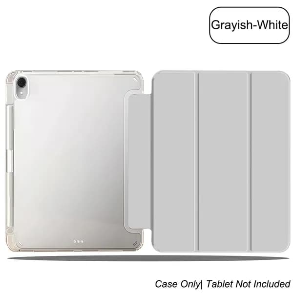 Защитный корпус для планшетов для iPad 10th/11th 2022/2025 Акриловая прозрачная задняя оболочка, мягкие края деликатная поверхность ощущения кожи, версия защиты все включено