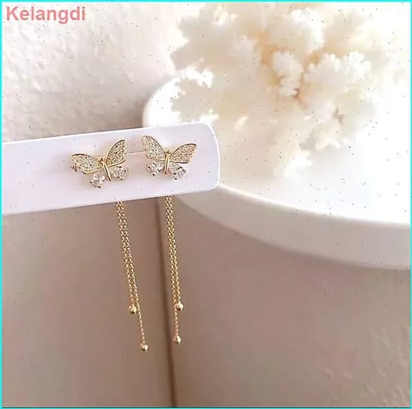 Серьги цепочки
