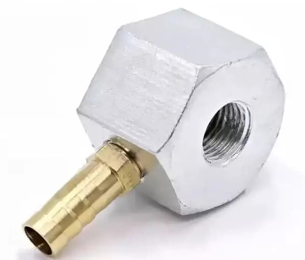 Основание магнитное для трубки подачи СОЖ 2P, 12.5mm (1/4"), штуцер 8mm, 1 выход, FY MB-2P8MM/1OU