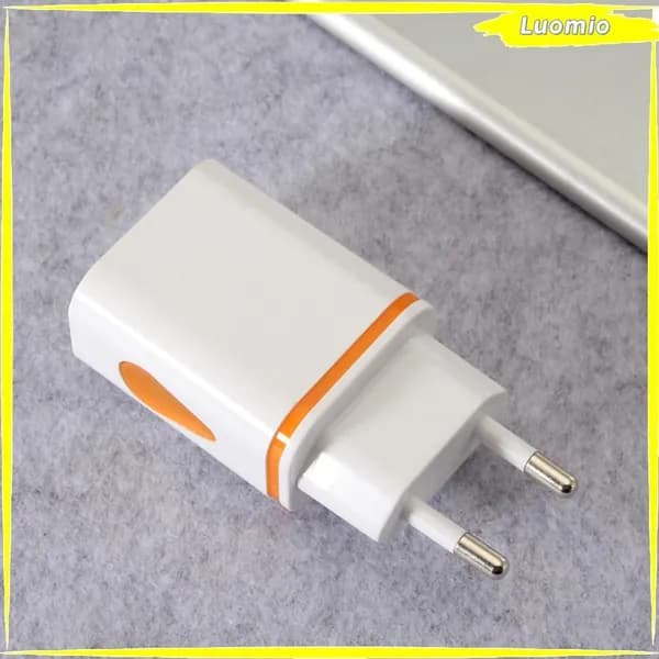Настенное зарядное устройство USB Оранжевый цвет европейского стандарта