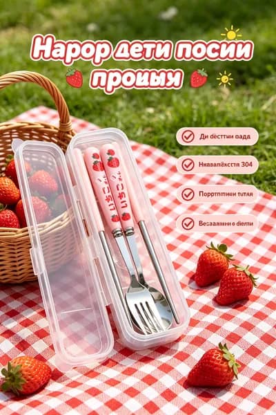 Набор столовой посуды 4 предм. на 1 перс.