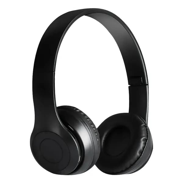 Наушники беспроводные с микрофоном, Bluetooth, 3.5 мм, черный