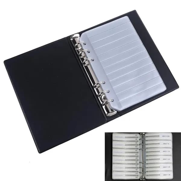 Пустая книга образцов SMD-компонентов