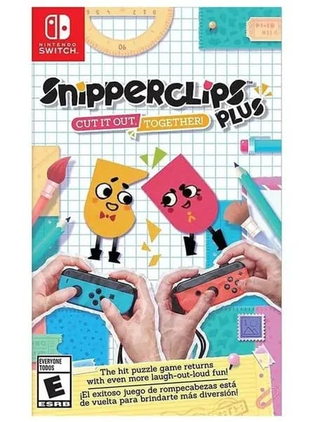 Snipperclips – Cut it out, together! PlusPack (Nintendo Switch - Цифровая версия) (EU)