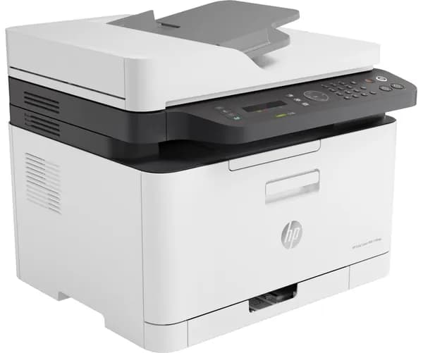 HP МФУ Лазерное , белый, черный
