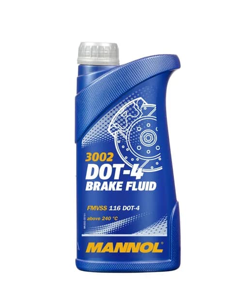 Тормозная жидкость Mannol 3002 DOT-4 Brake fluid 910 гр.