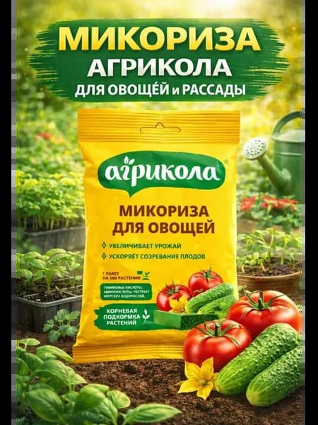 Микориза для овощей и рассады 100г