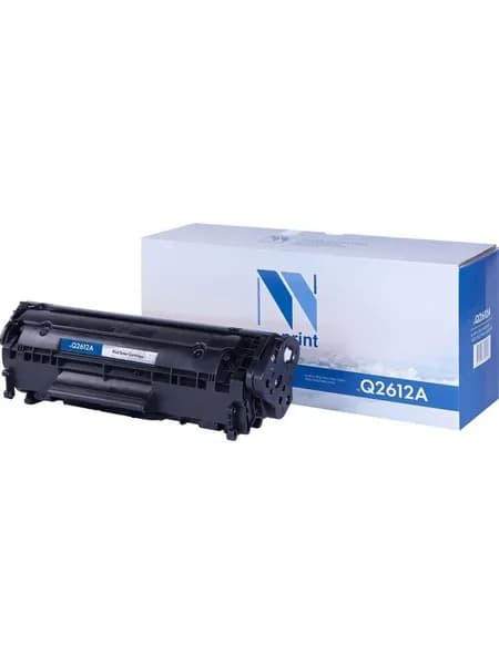 Тонер-картридж NV Print NV-Q2612A, лазерный, черный