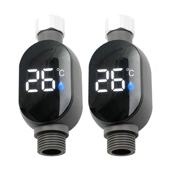 Цифровой термометр для воды с LED-дисплеем, 2 упаковки