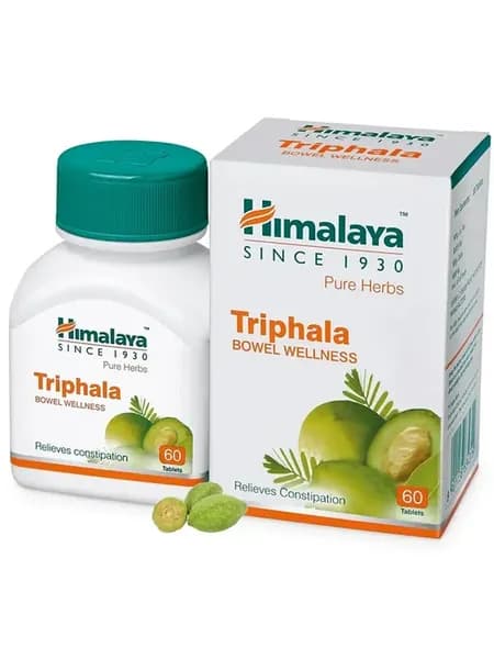 Трифала (Triphala Himalaya) для очищения организма, 60 таб