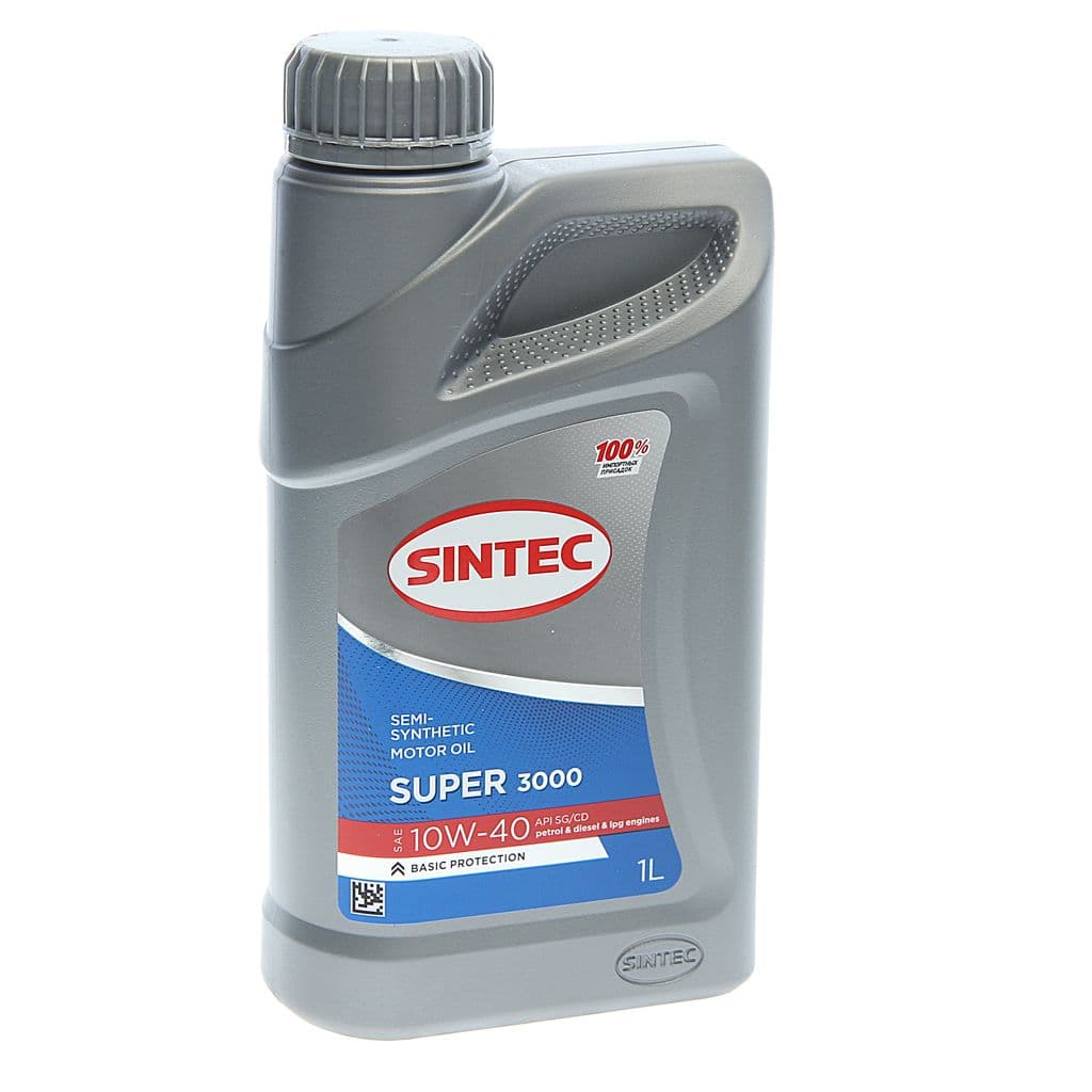 SINTEC 6549c2898cd0bb5d2a019aba22bfd3f1 10W-40 Масло моторное, Полусинтетическое, 1 л