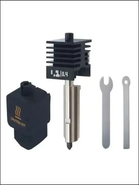 Хотенд (hotend kit) для Bambulab H2D H2S,Комплект горячего торца,аксессуары для 3d-принтеров bambuboo,Закаленная сталь сопло/0.8mm